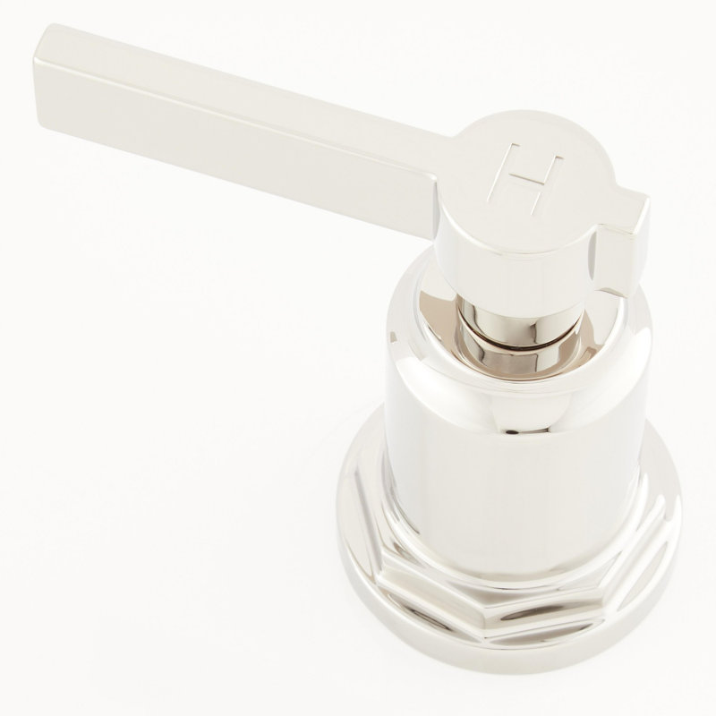 Greyfield Deck Mounted Roman Tub Filler Faucet - less Valve, Polished Nickel