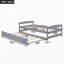 Lit plateforme moderne avec lit gigogne-1654494282