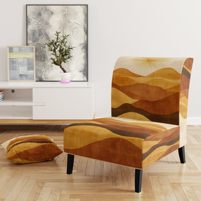 Fauteuil de chambre rembourré Desert