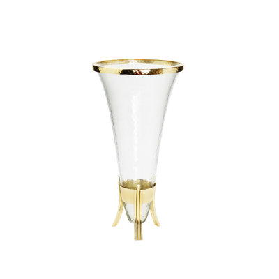 Vase de table en verre Hatsuye
