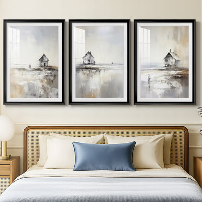 NAUTICAL Series DL - Impression sur mesure encadrée de qualité supérieure - 3 pièces
