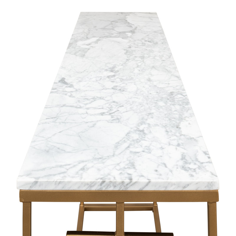 48'' W Marble Console Table