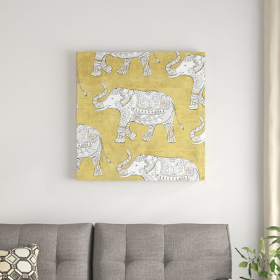 " Color My World Elephant " by Daphne Brissonnet