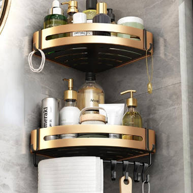 Hanging Stainless Steel Shower Caddy Everly Quinn