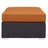 Convene Rectangle Outdoor Ottoman with Cushion-1584813196