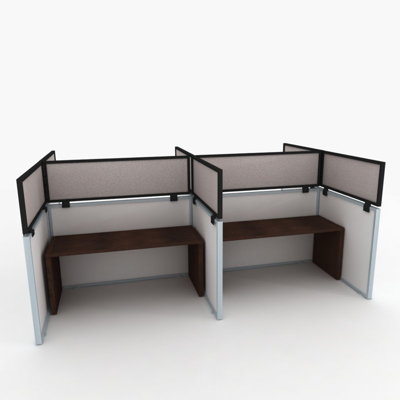 Panneau d'intimité acoustique avec grand support, 12" H x 30" lx 0.63" d, Couvert, Aluminium