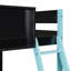 Lit mezzanine en bois avec bureau-1841328380