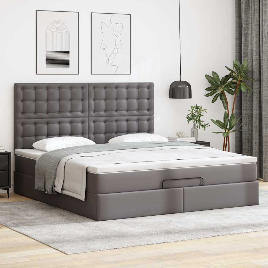 Vidaxl Ottoman-Bett mit Matratze