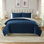 Ensemble de courtepointe en microfibre 3 pièces VCNY Home