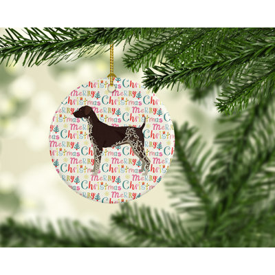 2.8'' Ceramic Animals Hanging Figurine Ornament