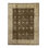 Wool Oriental Area Rug in Gold
