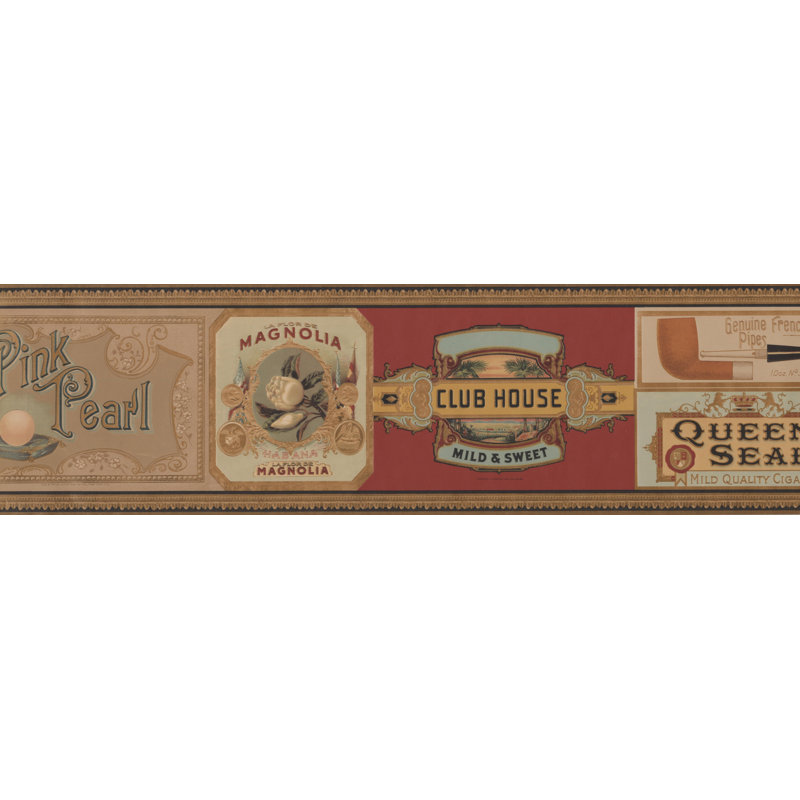 Bordure de papier peint Dundee, Bourgogne