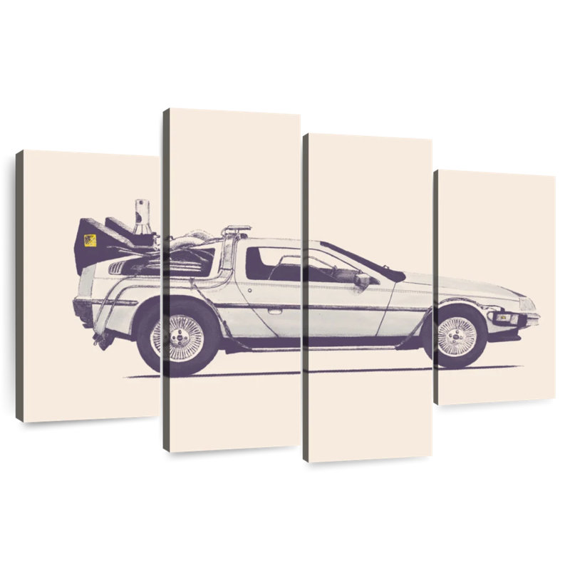 Meor Delorean, H 14 po x l 24 po