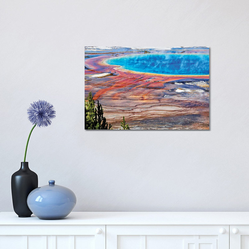 Grand Prism by Susan Vizvary - Wrapped Canvas Painting, 30.48 cm H x 45.72 cm W