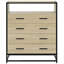Shuntay Metal Rectangle Accent Chest-124351219
