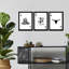 3 Piece Wrapped Canvas Print
