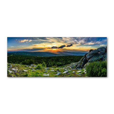 Mountain Panorama - Wrapped Canvas Print