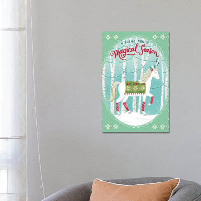 Magical Christmas IV by Amanda Mcgee - Wrapped Canvas Print