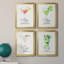 Cosmopolitan - ensemble de 4 impressions sur toile encadrées-567700240-567700238