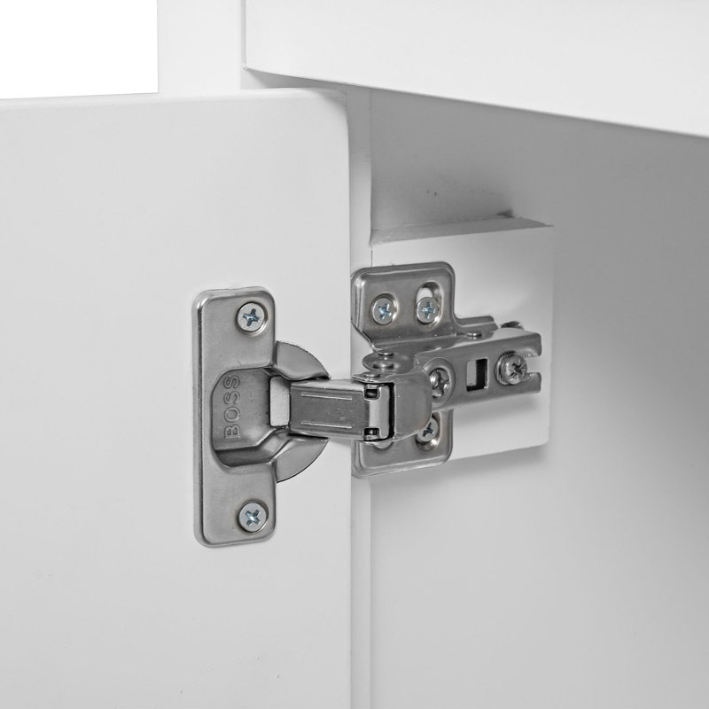 Base de meuble-lavabo simple seulement, Blanc