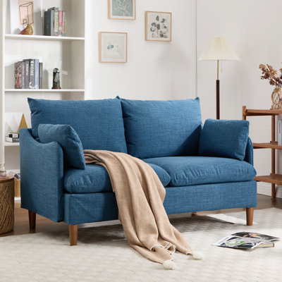 152cm 2 Seater Mordern Upholstered Loveseat Sofa