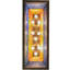 Luminaire suspendu linéaire 9 lumières