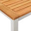 6 - Person Wood Patio Dining Set with Rectangular Table-405616948