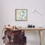 «Chaotic Pastel Impression», art mural encadré flottant par June Erica Vess-735848390-735848395