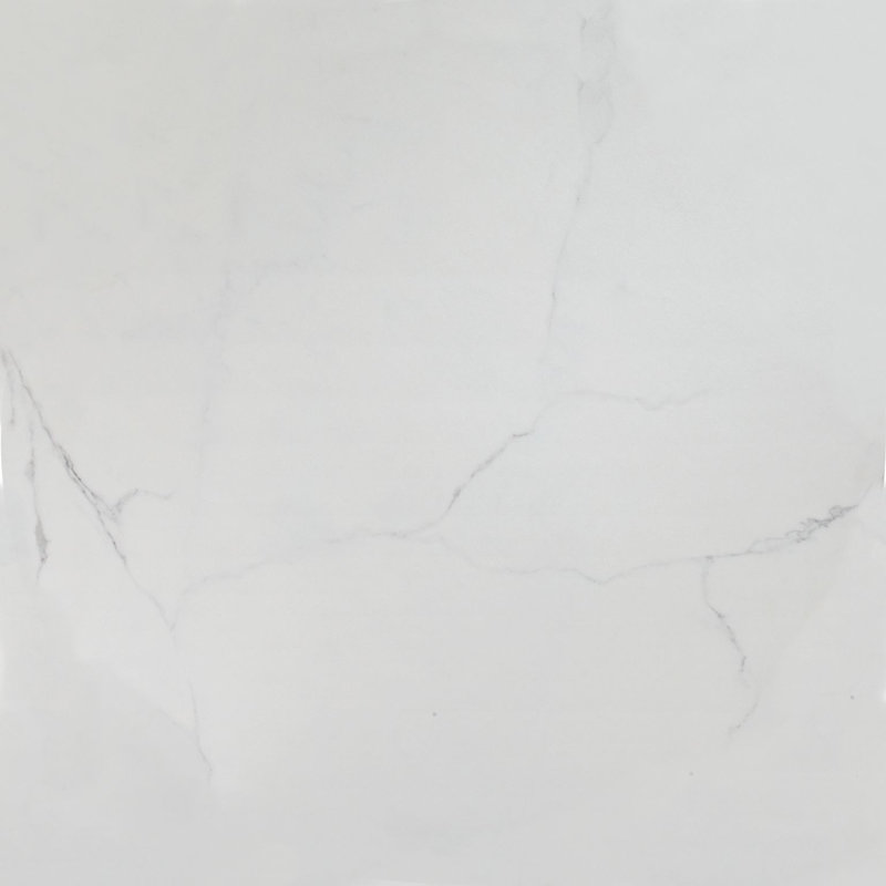 Table de salle à manger Machar, Blanc / Stratifié haute pression blanc, Blanc, L 39,38 po x L 110,25 po x H 29,5 po