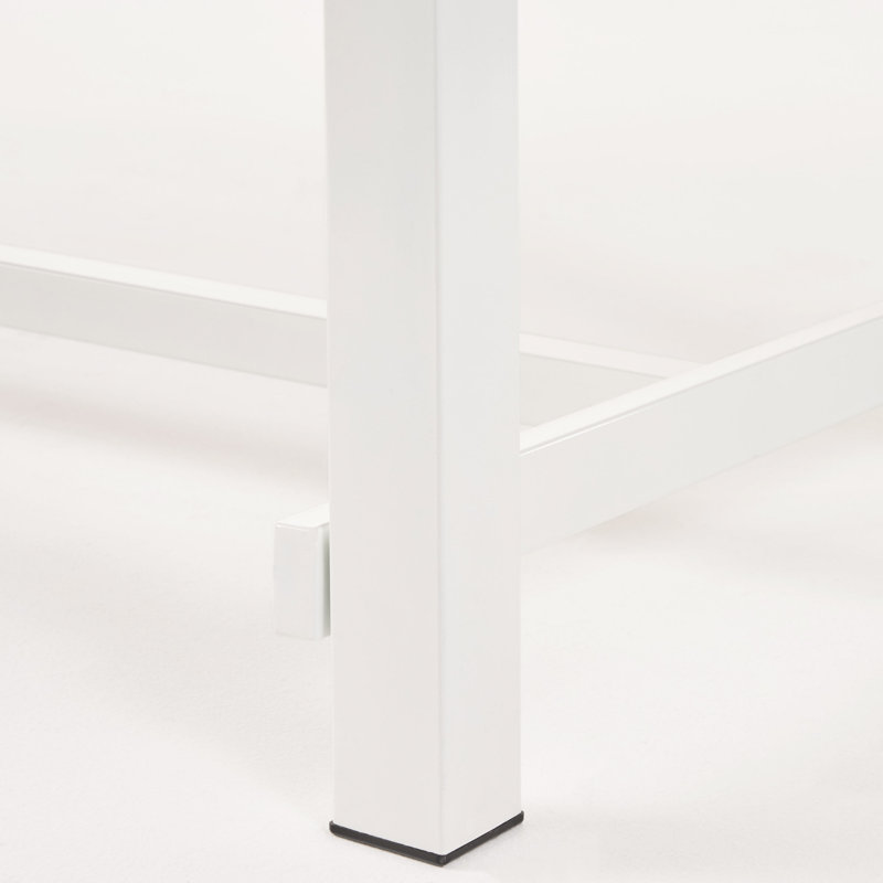 Ensemble repas 9 pièces avec coussins Morphis, Cadre/beig brun foncé/blanc/multibrun sablé