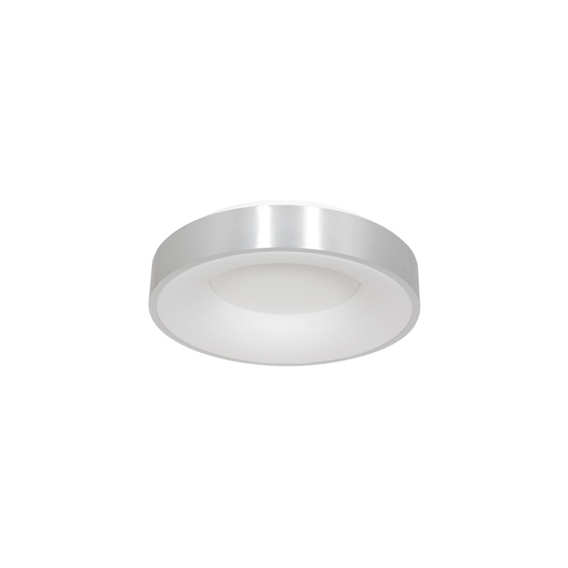 Aukievah LED Flush Mount, Matt Brushed Nickel