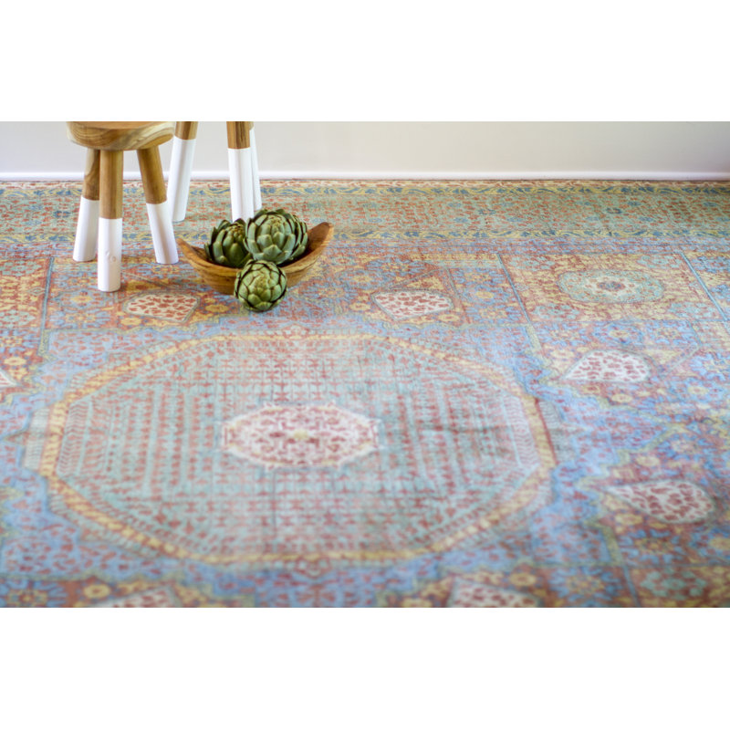 Mamluk Wool Oriental Area Rug, Rectangle 14' x 18'