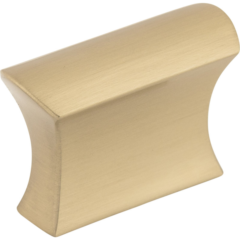 Glacier 3/4" Length Square Knob, Honey Bronze, 1 1/2" Length