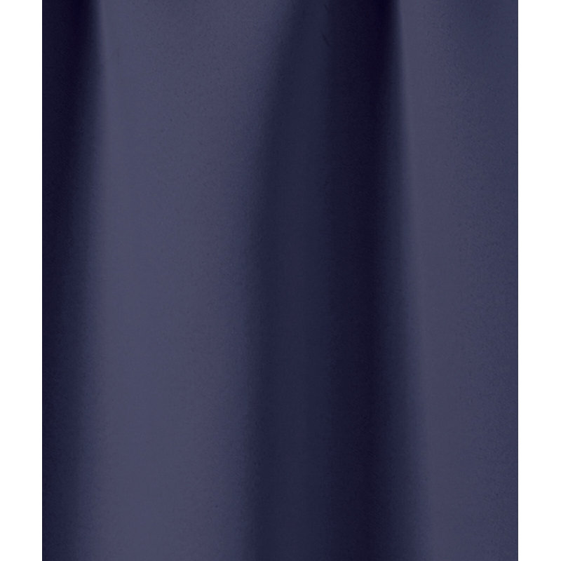 3 Piece Room Darkening Rod Pocket Cafe Kitchen Curtain Tier & Valance Set, Navy