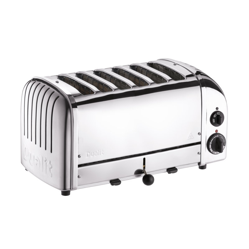 Dualit 6 Slice Toaster, Polished Steel