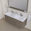Ensemble de meuble-lavabo double mural 60 po Arjina-2073329245