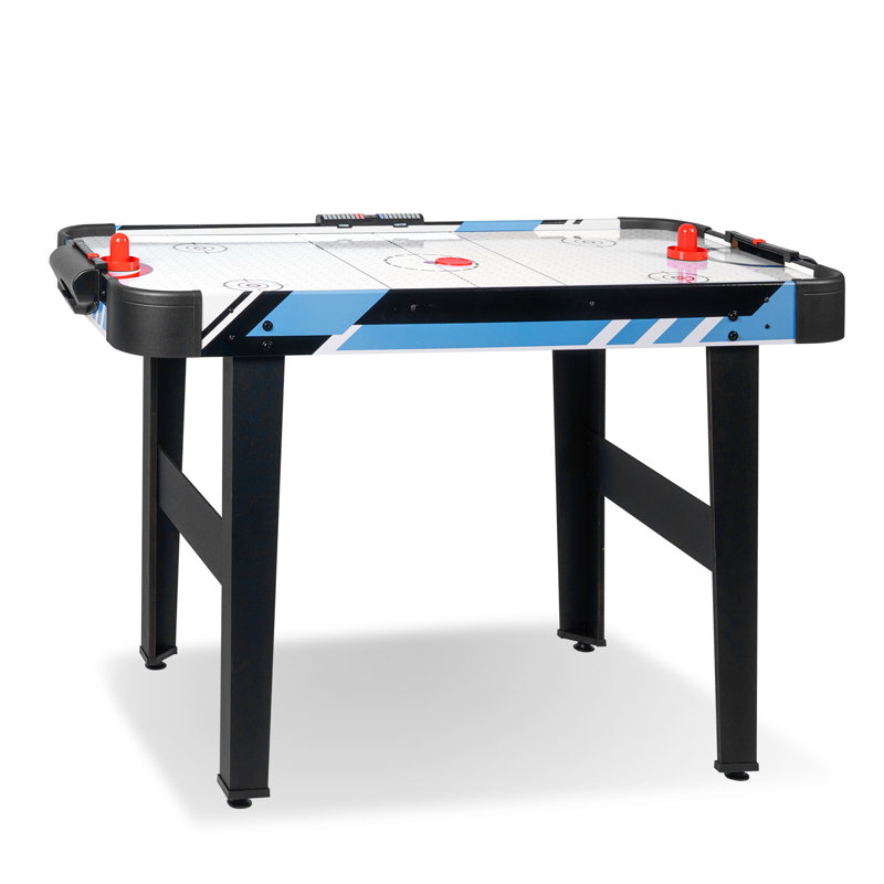 Table d'arcade de 48 pouces pour hockey sur coussin d'air - comprend 2 poussoirs, 3 rondelles, un moteur à courant alternatif et un tableau de pointage à DEL
