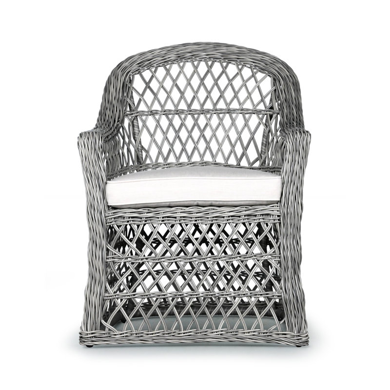 84'' Rectangular 6 - Person Outdoor Dining Set with Sunbrella Cushions