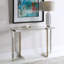 Locke 50.75'' W Glass Console Table