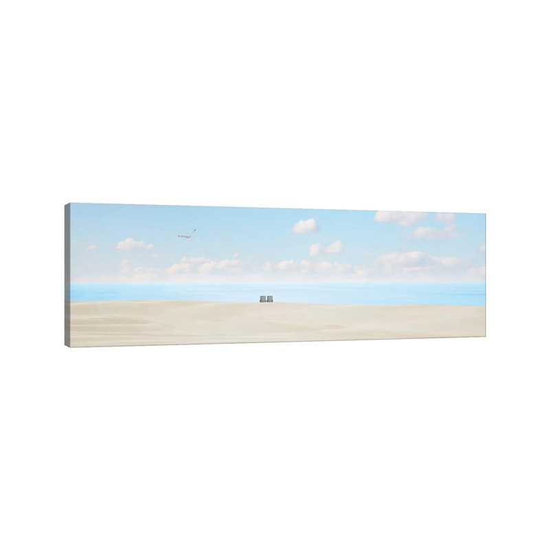 Beachscape Panorama VII by James McLoughlin - Wrapped Canvas Panoramic Print, 121.92 cm H x 40.64 cm W