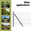 Welded Wire Fence With 7 Flanged Posts Steel-602281496-602281490