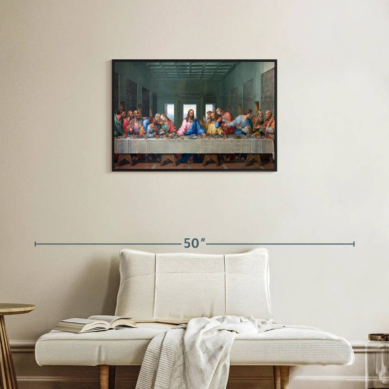 Adella The Last Supper, 21" H x 31" W