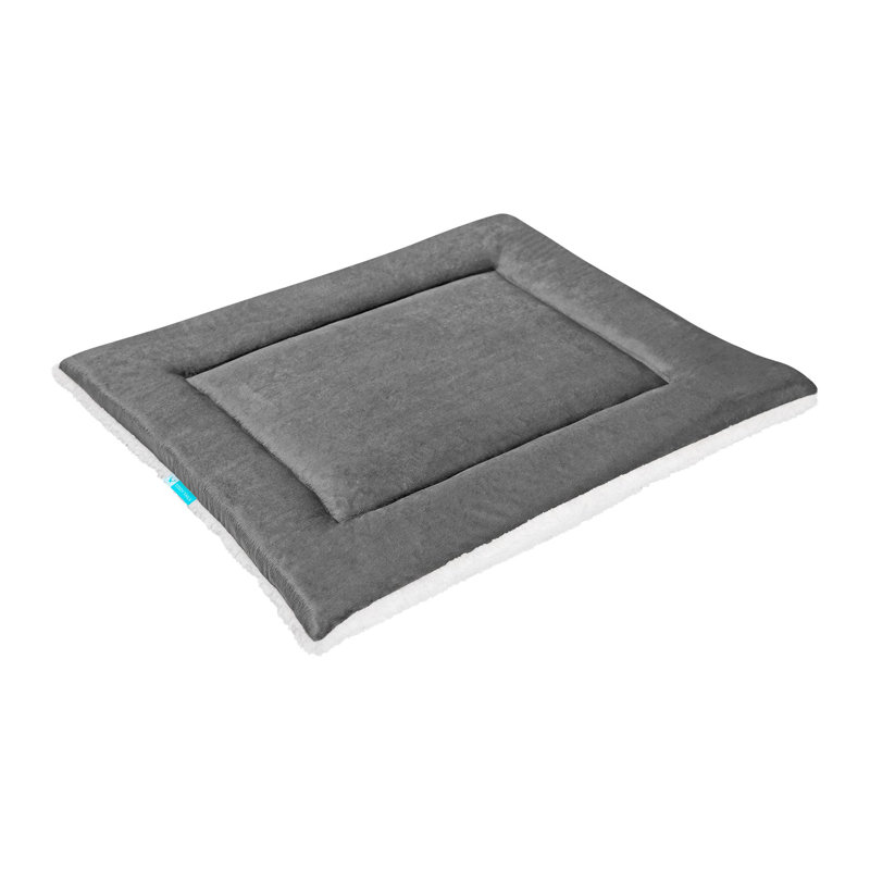 Tapis multi-usage pour animaux, H 1,5 po x l 29 po x P 21 po, Gris