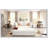 Modern Large Sectional Sofa, U-Shape Modular Sectional Couch With Storage Function-694586436