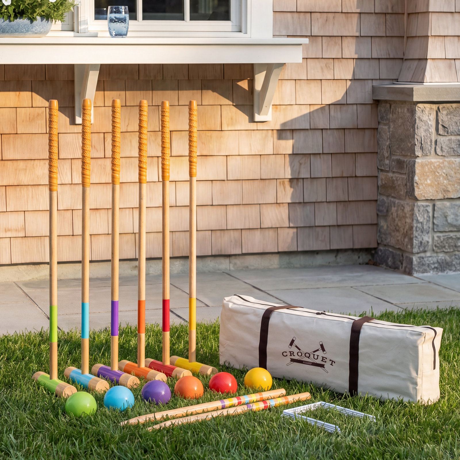 Croquet Set with Carrying Case