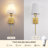  Dimmable Indoor Plug-in/Hardwired Wall Sconces Iron Wallchiere With Remote Control-615230765