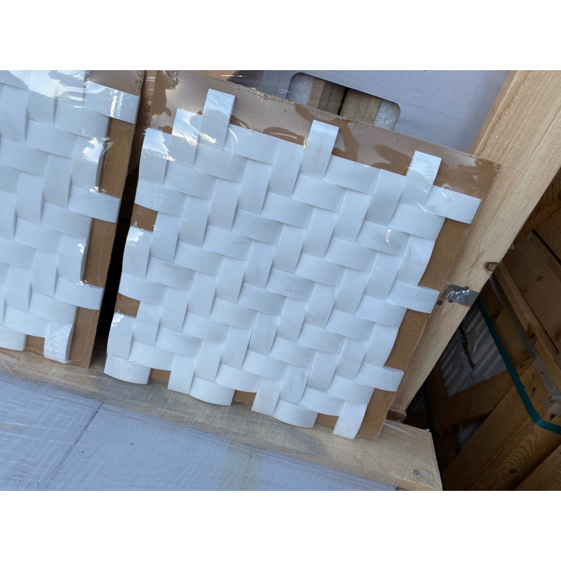 Carreaux de mosaïque en marbre et chevron en marbre