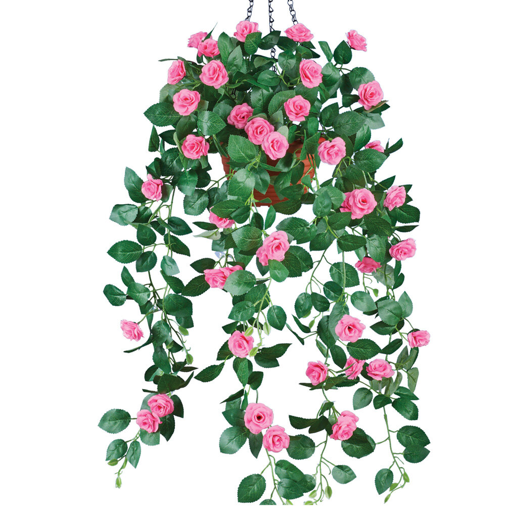 Primrue Artificial Succulents Hanging Faux Plants Fake String of Pearls &  Reviews