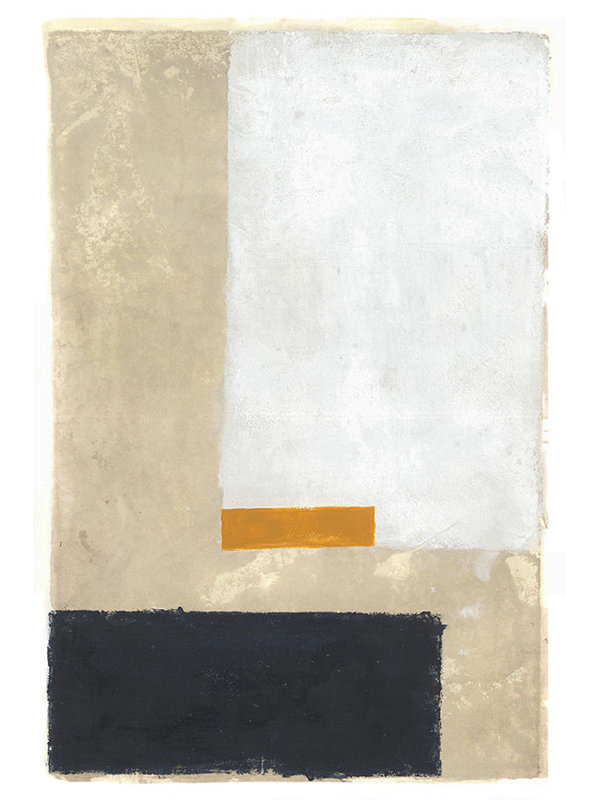 Quiet Room II Painting by Bella Lane, 45" H x 30" W x 1.5" D, Image Brush Gel