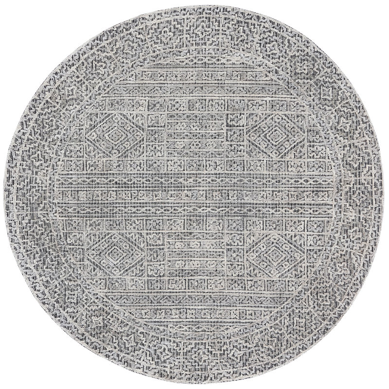 Connolly Hand Tufted Wool Rug, Round 6'